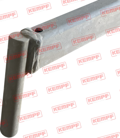 100357 Kempf Spriegel, Stahl, für 40er Alu-Mulde, Sprung 100, Treber-Ausführung